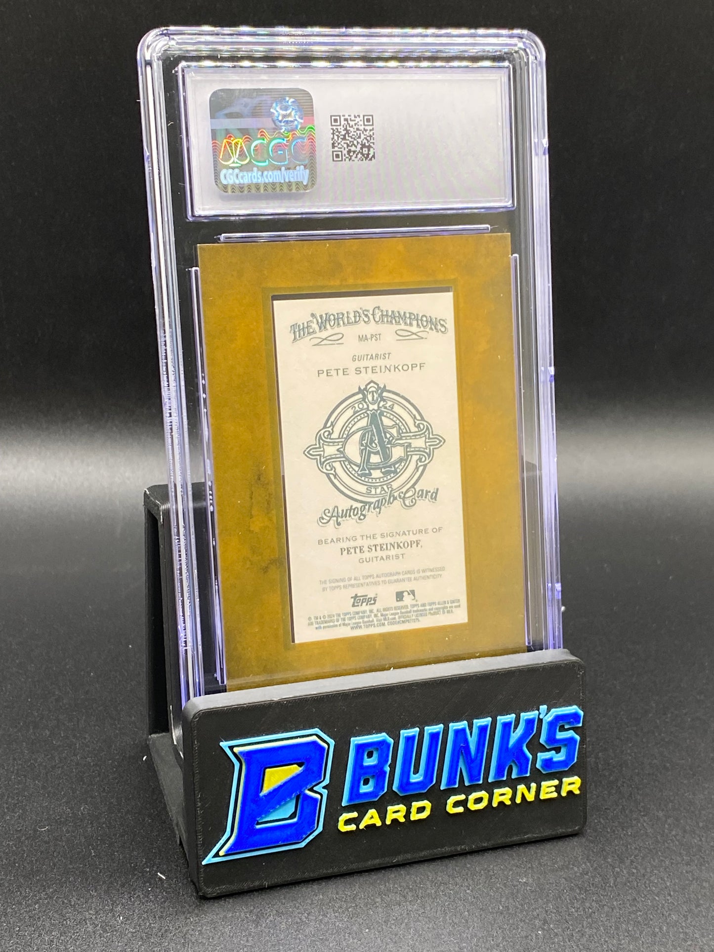 2024 Pete Steinkopf Mini Auto CGC 10/10