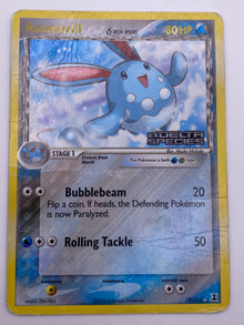 Azumarill Reverse Holo Delta Species Stamp HP