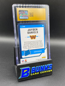 2024 Jayden Daniels Purple Shock CGC PRISTINE 10