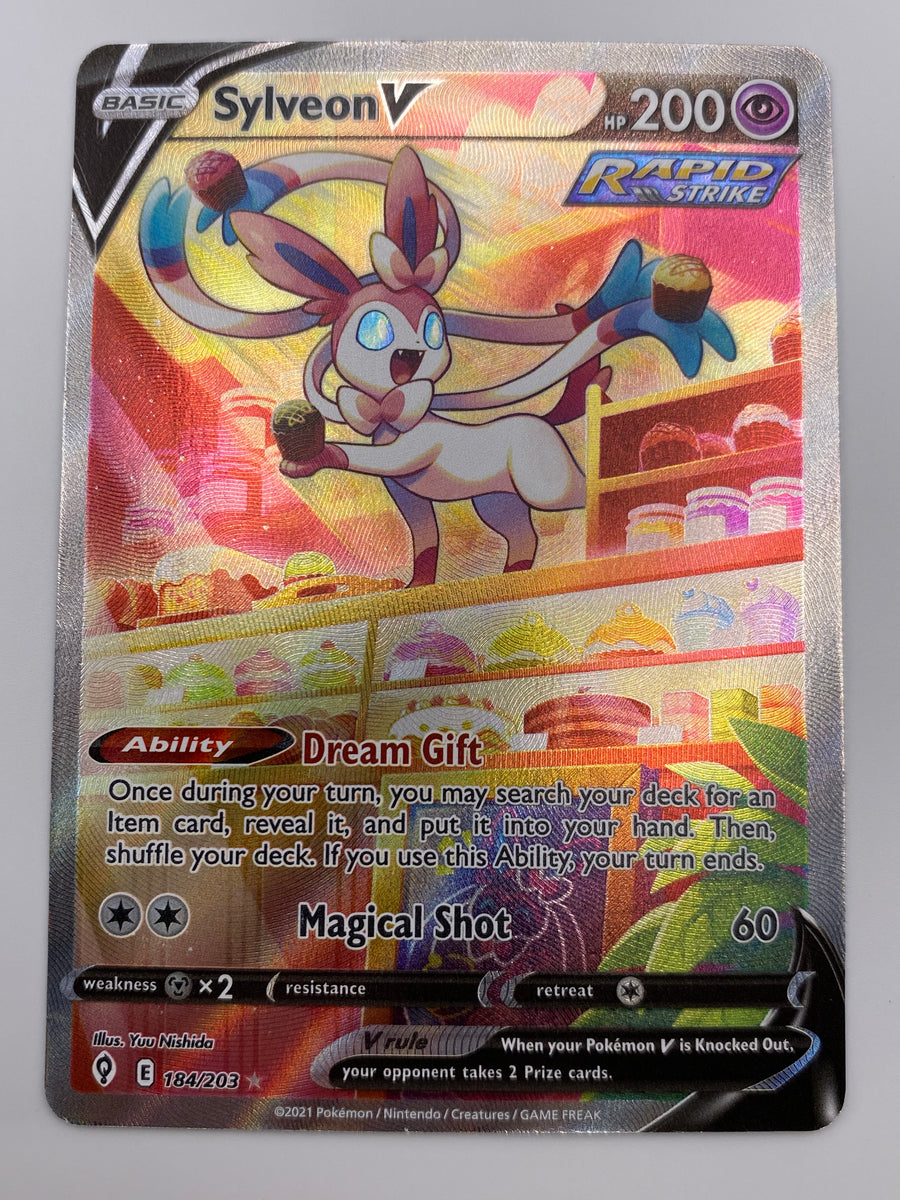 Sylveon V Alt Art Evolving Skies NM
