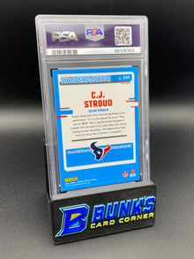 2023 CJ Stroud Purple Shock Rc PSA 10