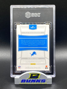 2019 TJ Hockenson AUTOGRAPHED Patch 40/49 (Box B4)