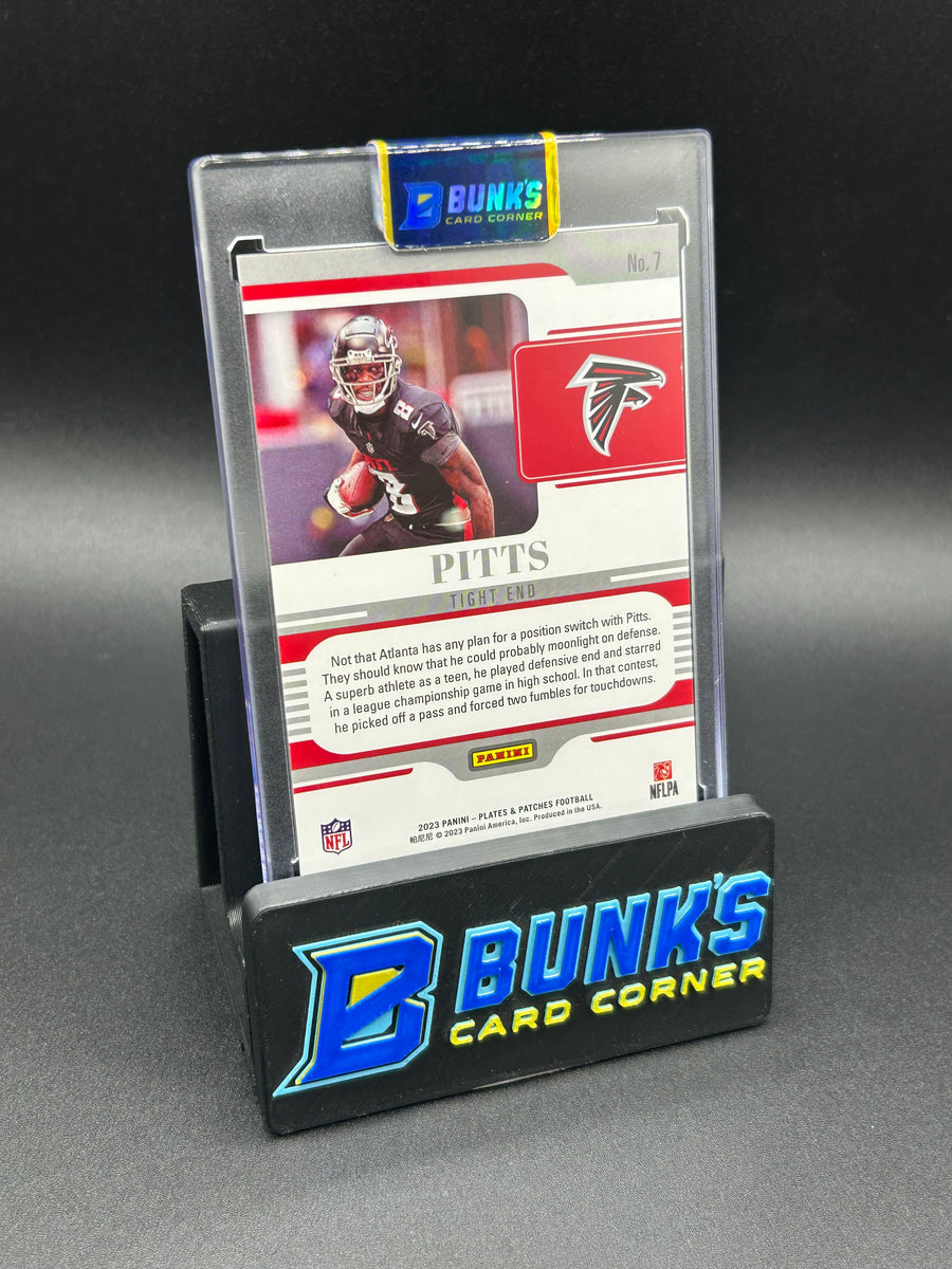 2023 Kyle Pitts Panini Plates & Patches 1/1