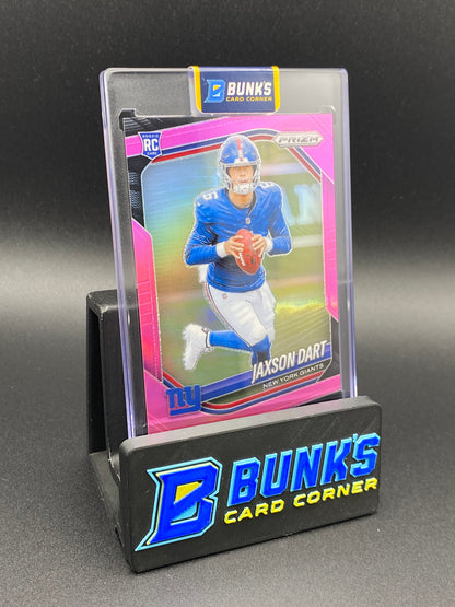 2025 Jaxson Dart Panini Rc Pink Prizm