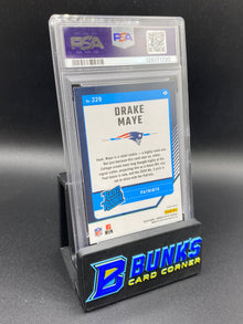 2024 Drake Maye Blue Hyper Rc PSA 9