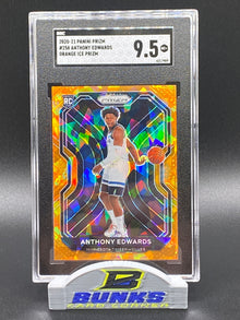 2020-21 Anthony Edwards Rookie Card Orange Ice Prizm (Box B8)