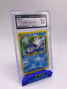 CGC 10 Poliwirl Neo Discovery 1st Edition 2001