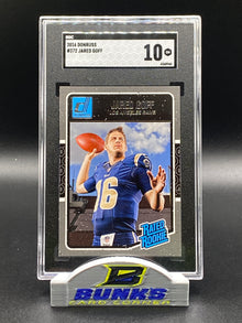 2016 Jared Goff Rated Rookie SGC 10 (Box 15)