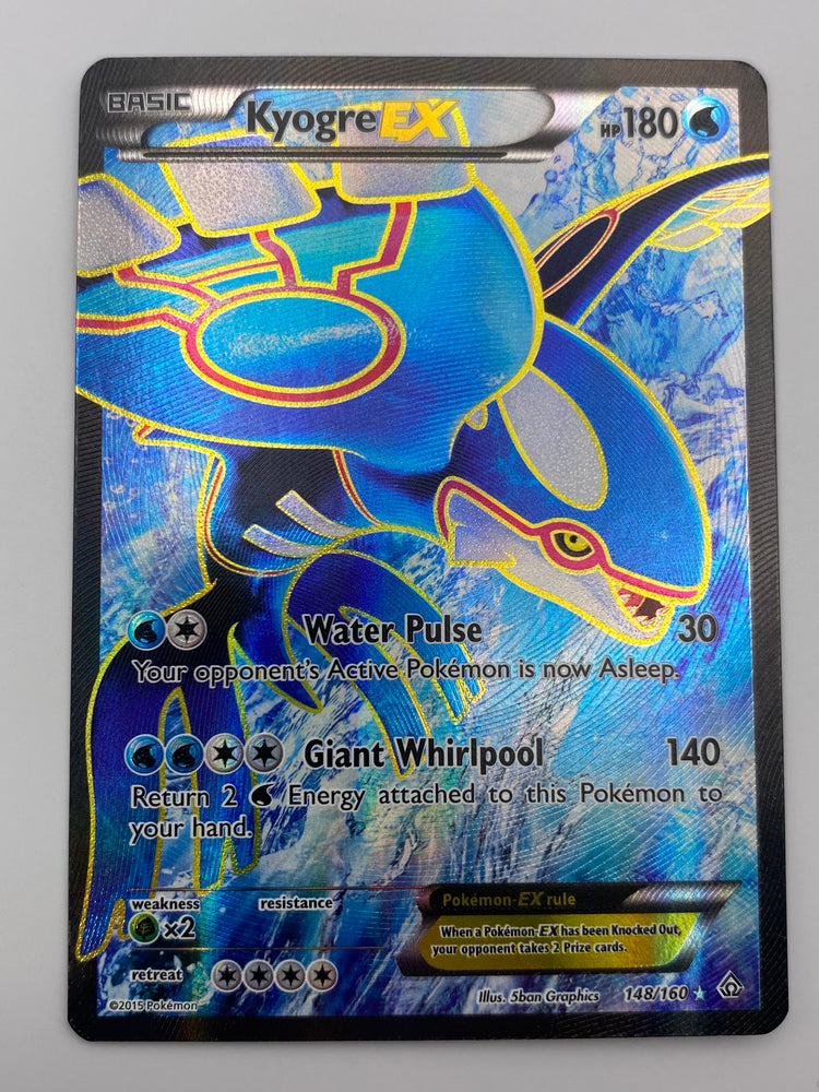 Kyogre EX Full Art Primal Clash LP