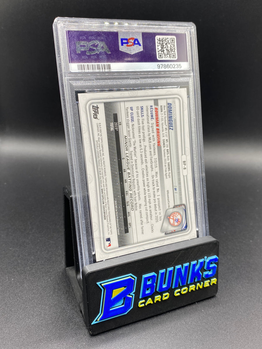 2020 Jasson Dominguez Paper Prospects Camo PSA 10