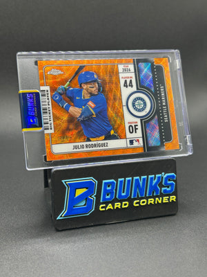 2026 Julio Rodriguez Topps Orange Wave 11/25