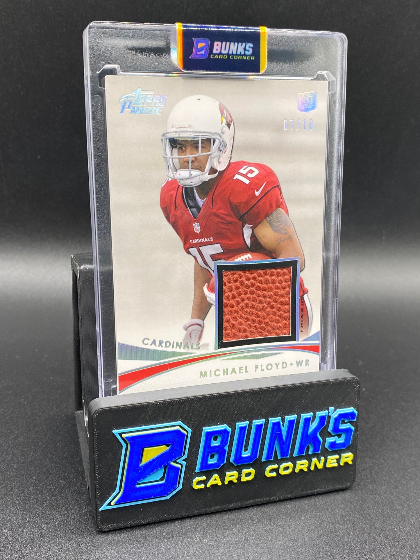 2012 Michael Floyd Topps Prime Patch 7/10 Rc
