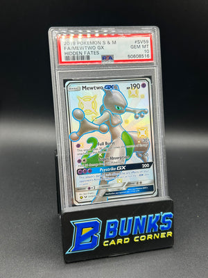 Mewtwo Gx Shiny Vault Hidden Fates PSA 10