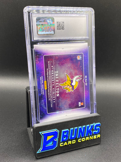 2025 Tai Felton Jumbo Hersey Auto Rc CGC 10/10