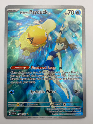 Misty's Psyduck Illustration Rare Destined Rivals NM