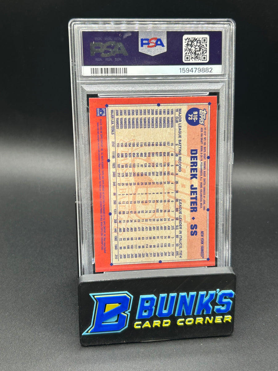 2026 Derek Jeter Aqua Silver Pack PSA 9 159/199
