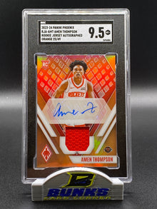 2023-24 Amen Thompson AUTOGRAPHED Rookie Jersey 25/49