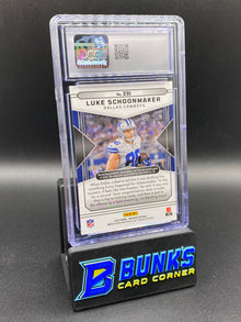 2023 Luke Schoonmaker Electric Etch Purple Auto CGC 9/10