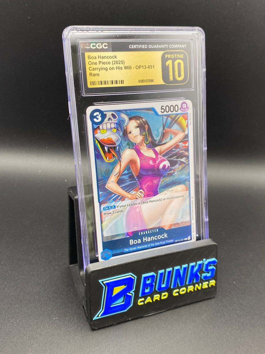 Boa Hancock Rare OP13-051 CGC PRISTINE 10
