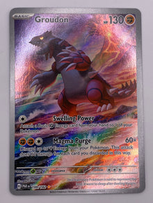 Groudon Illustration Rare Paradox Rift NM