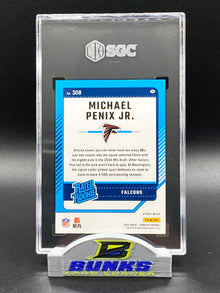 2024 Michael Penix Jr. Pink Prizm SGC 10