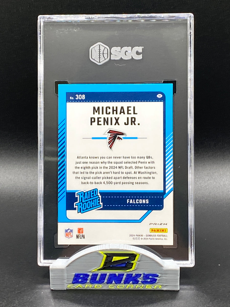 2024 Michael Penix Jr. Pink Prizm SGC 10