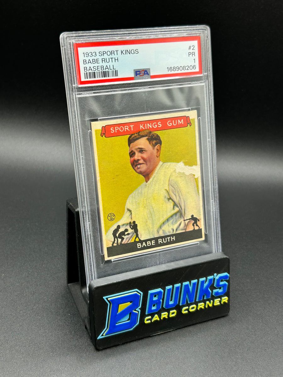 1933 Babe Ruth Sport Kings PSA 1