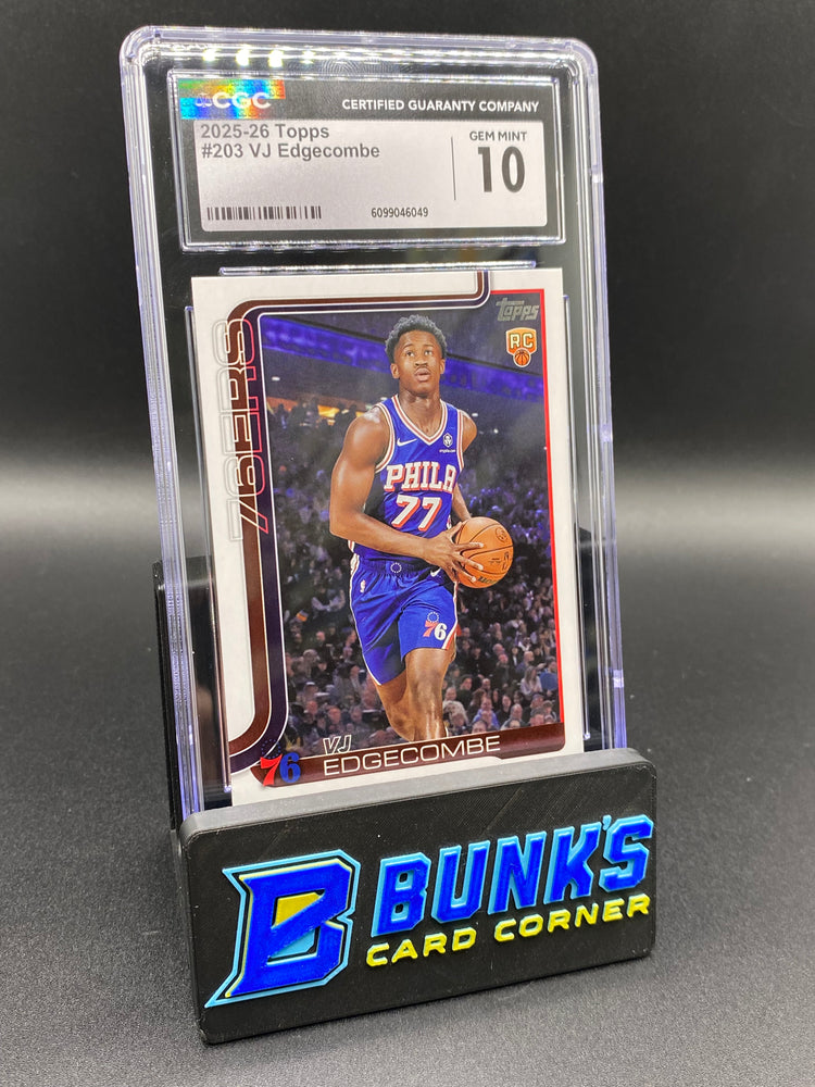 2025-26 VJ Edgecombe CGC 10 Rc