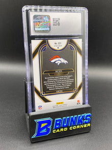 2024 Bo Nix Black & Red Shock CGC  10