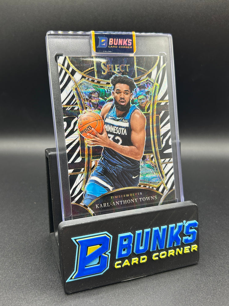 2023-24 Karl-Anthony Towns Panini Select Zebra Mezzanine Case Hit SSP