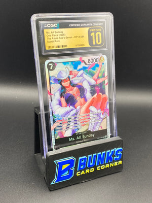 Ms. All Sunday Super Rare OP14-084 CGC PRISTINE 10
