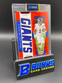 2025 Malik Nabers 70/99 Patch Piece of the Game Certified