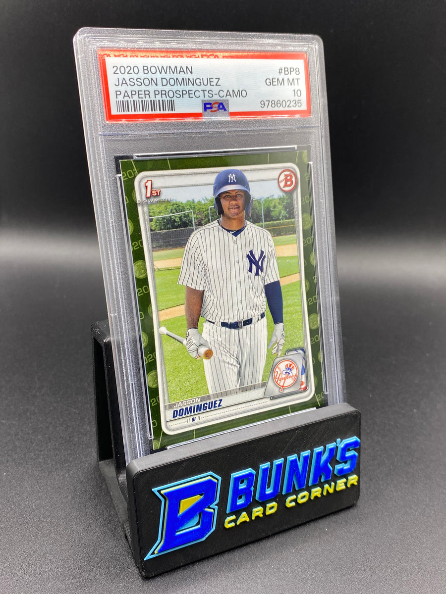 2020 Jasson Dominguez Paper Prospects Camo PSA 10
