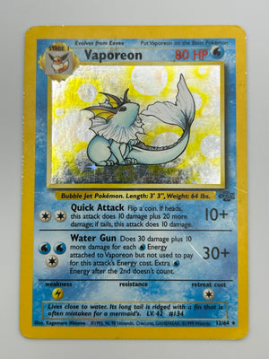 Vaporeon Holo Jungle HP