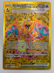 Charizard Ex Hyper Rare Obsidian Flames NM