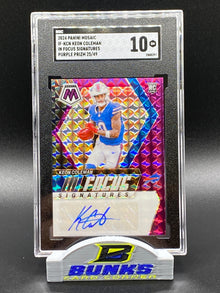 2024 Keon Coleman AUTOGRAPHED Purple Prizm 25/49 (Box B8)