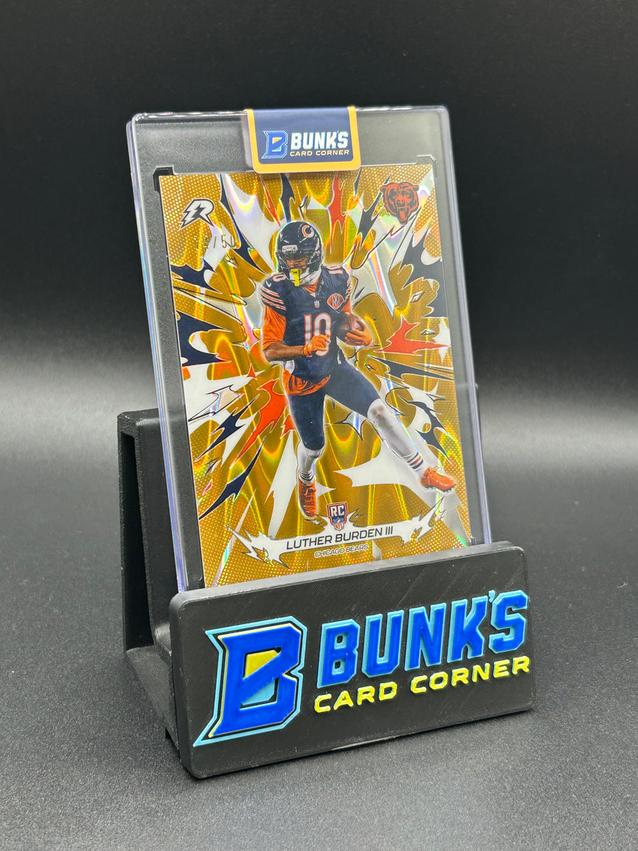 2026 Luther Burden III Topps Gold Seismic Rc 14/50