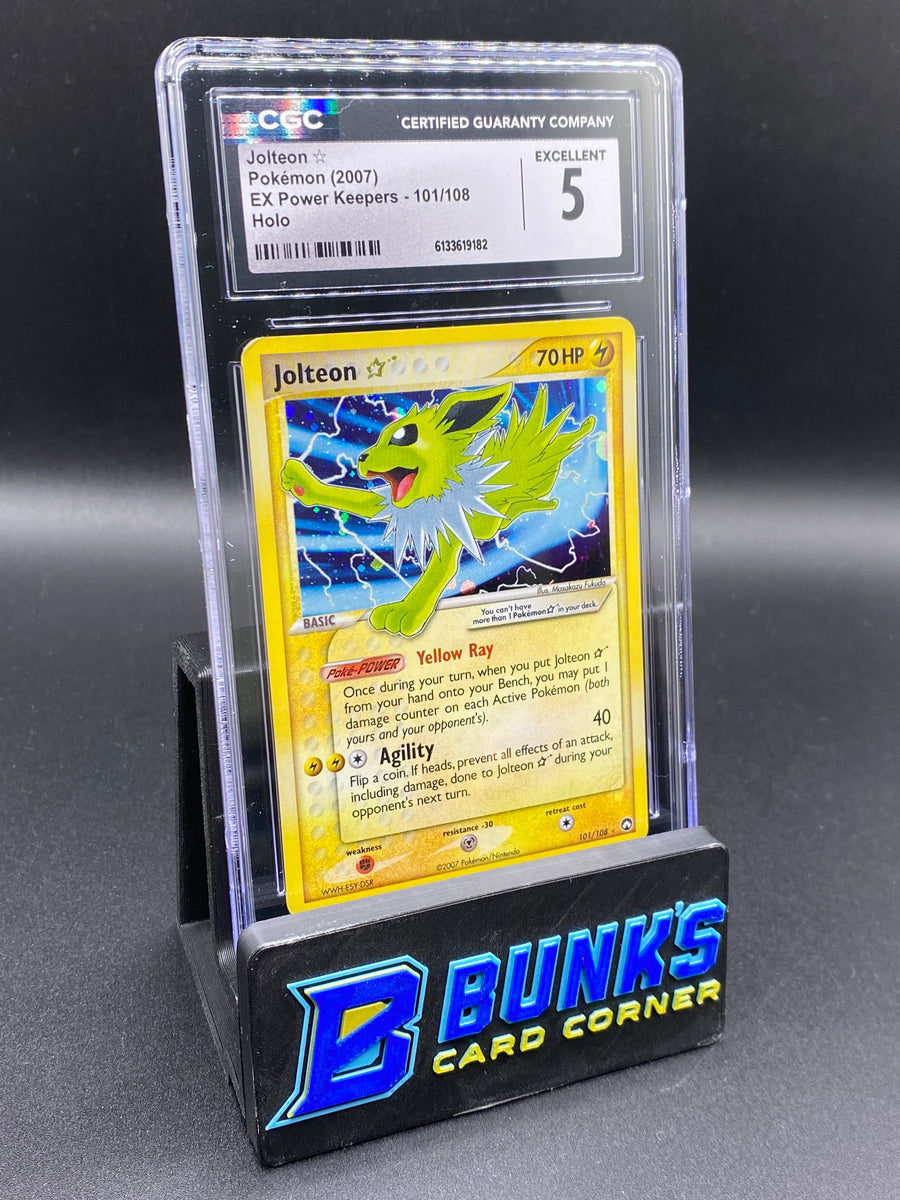 Jolteon Gold Star Holo Power Keepers CGC 5