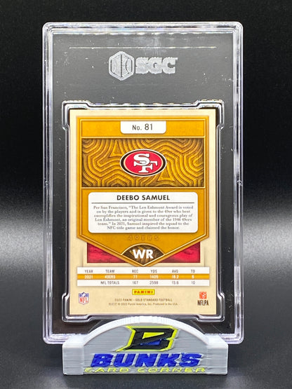 2022 Deebo Samuel - Violet 5/10 (Box B3)