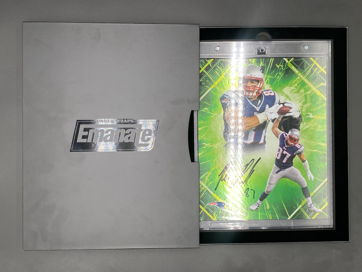 Rob Gronkowski Auto Under Wraps Emanate