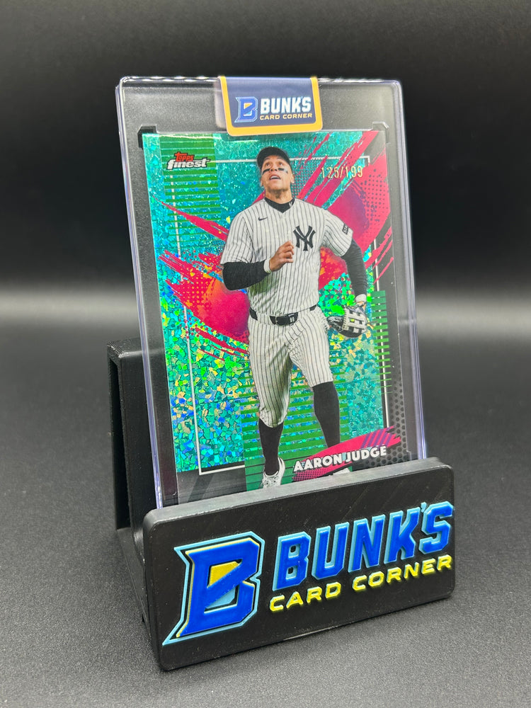 2026 Aaron Judge Topps Finest Aqua Mini Diamond 125/199