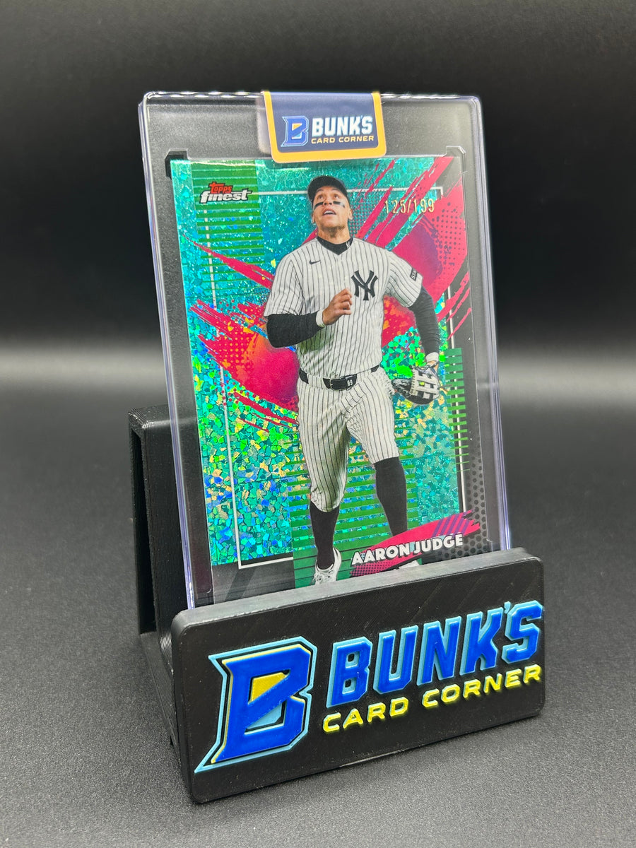 2026 Aaron Judge Topps Finest Aqua Mini Diamond 125/199