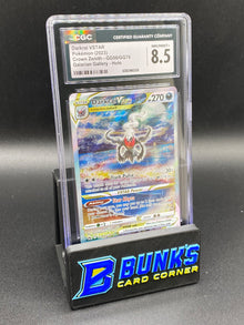Darkrai Vstar Galarian Gallery Crown Zenith CGC 8.5