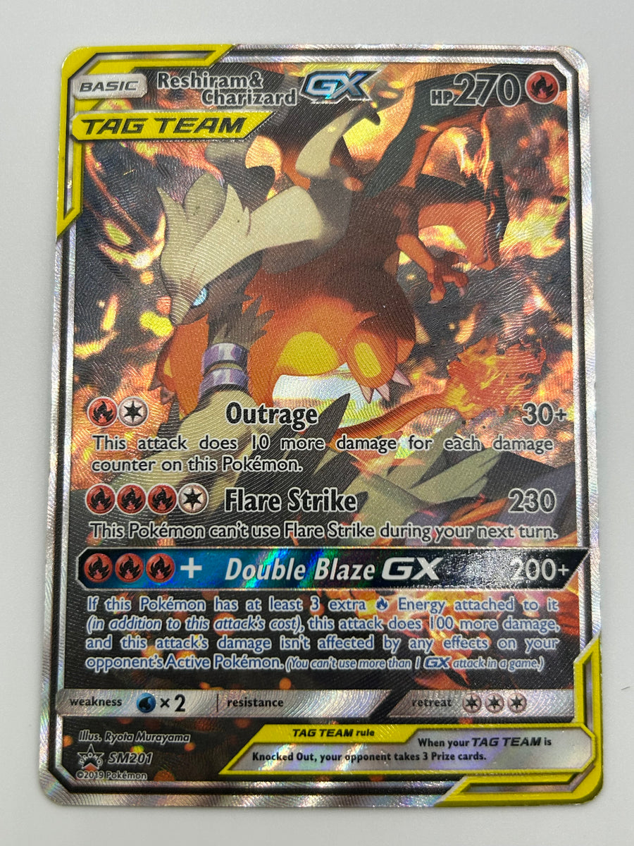 Reshiram & Charizard Gx Tag Team Promo HP