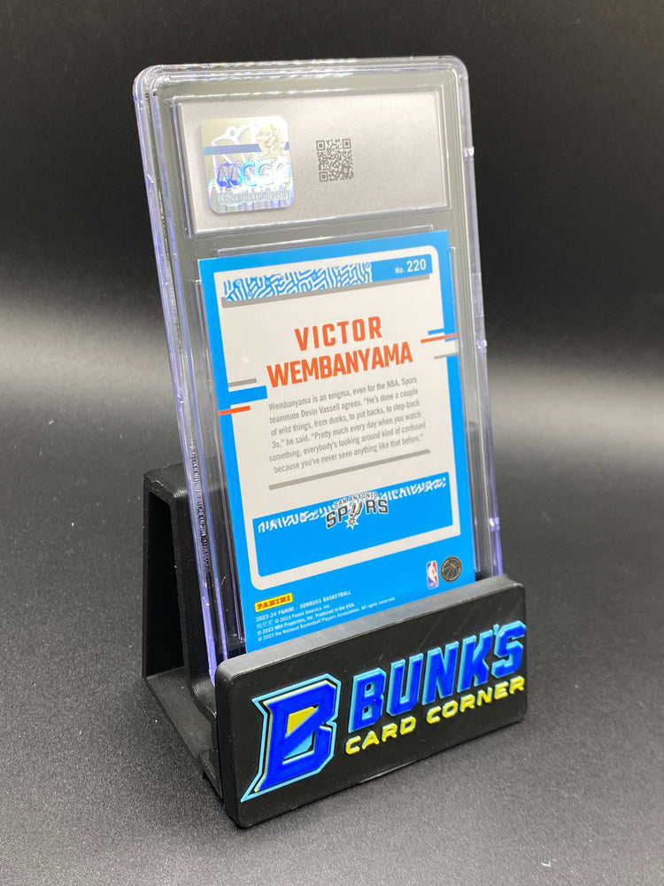 2023-24 Victor Wembanyama Holo Green Laser CGC 9.5 Rc