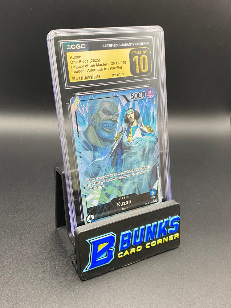 Kuzan Leader Parallel OP12-040 CGC PRISTINE 10
