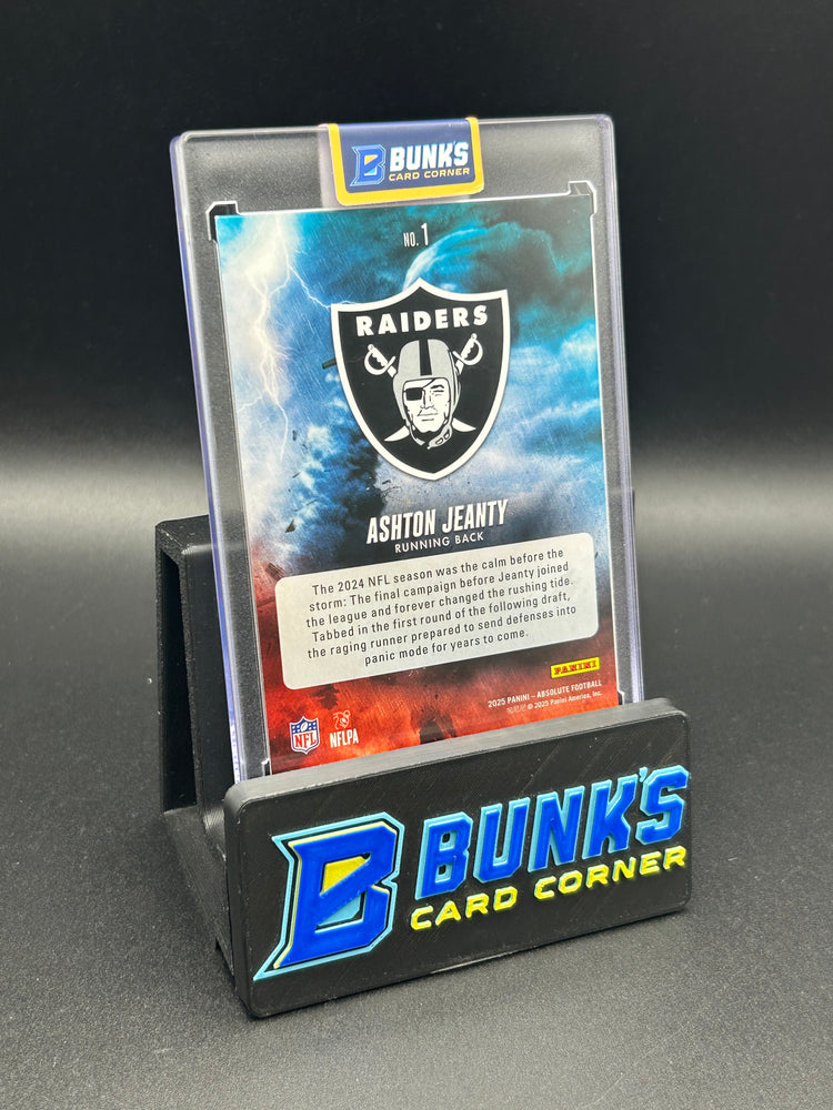 2025 Ashton Jeanty Panini Absolute By Storm Rc 21/50