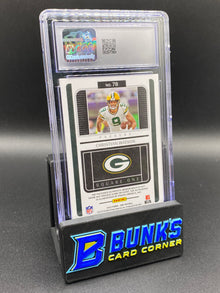 2022 Christian Watson Square One Auto 4 patch CGC 9/10 66/99