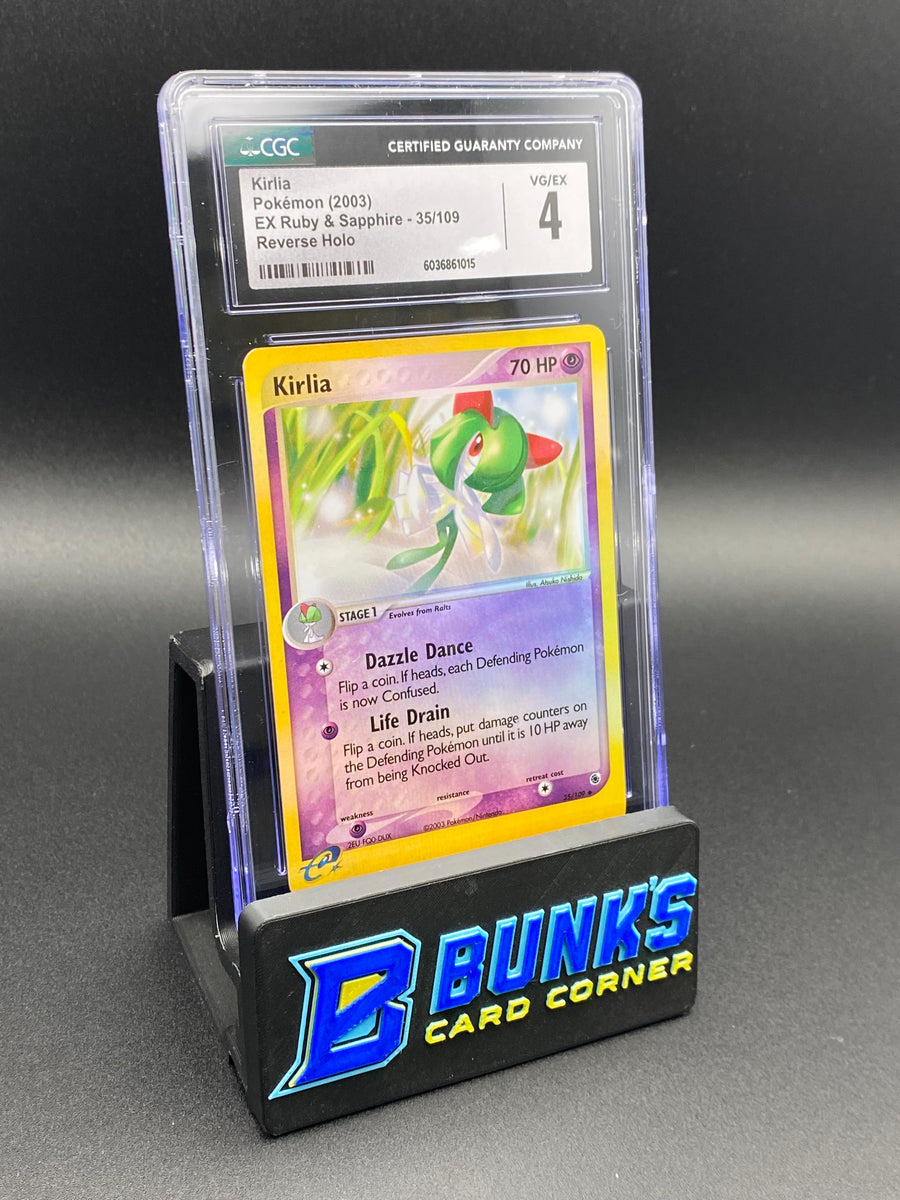 Kirlia Reverse Holo Ruby & Sapphire CGC 4