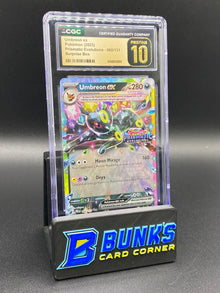 Umbreon Ex Promo Stamp CGC PRISTINE 10
